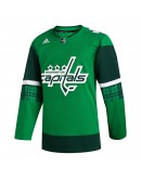  Washington Capitals adidas 2023 St. Patrick's Day Primegreen Authentic Jersey - Kelly Green