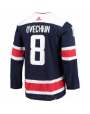 Alexander Ovechkin Washington Capitals adidas Alternate Captain Patch Primegreen Authentic Pro Player Jersey - Navy