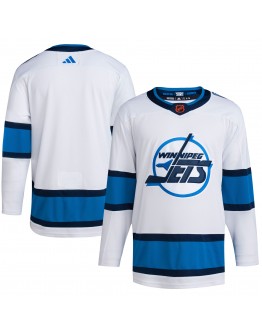 Winnipeg Jets adidas Reverse Retro 2.0 Authentic Blank Jersey - White