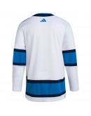 Winnipeg Jets adidas Reverse Retro 2.0 Authentic Blank Jersey - White