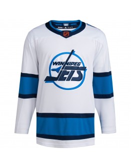 Winnipeg Jets adidas Reverse Retro 2.0 Authentic Blank Jersey - White