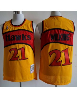 Dominique Wilkins #21 Atlanta Hawks Jersey