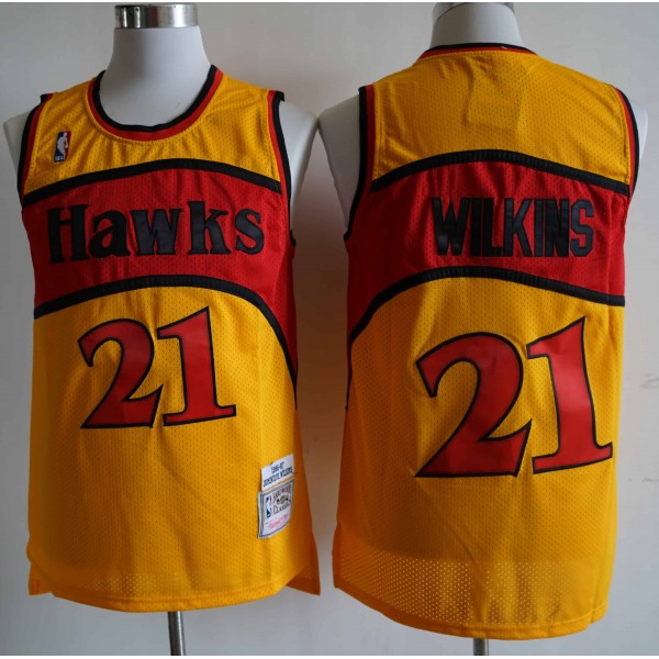 Dominique Wilkins #21 Atlanta Hawks Jersey