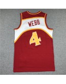 Spud Webb #4 Atlanta Hawks Jersey