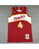 Spud Webb #4 Atlanta Hawks Jersey