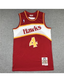 Spud Webb #4 Atlanta Hawks Jersey