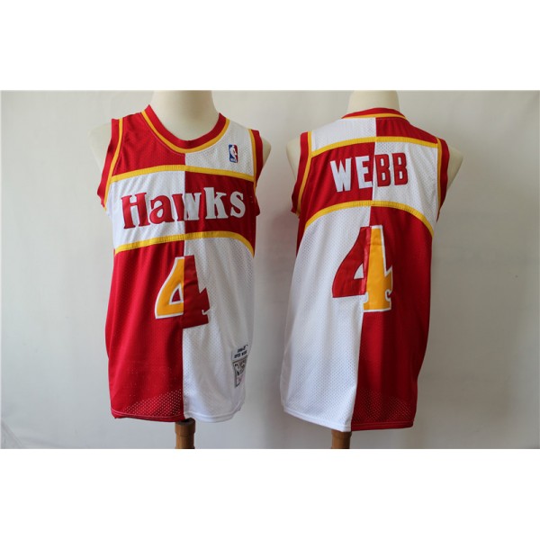 Spud Webb #4 Atlanta Hawks Jersey