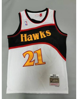 Dominique Wilkins #21 Atlanta Hawks Jersey