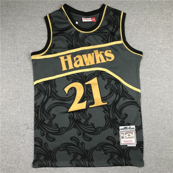 Dominique Wilkins #21 Atlanta Hawks Jersey