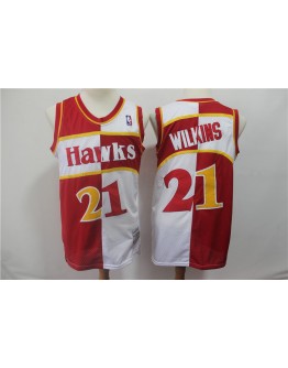 Dominique Wilkins #21 Atlanta Hawks Jersey