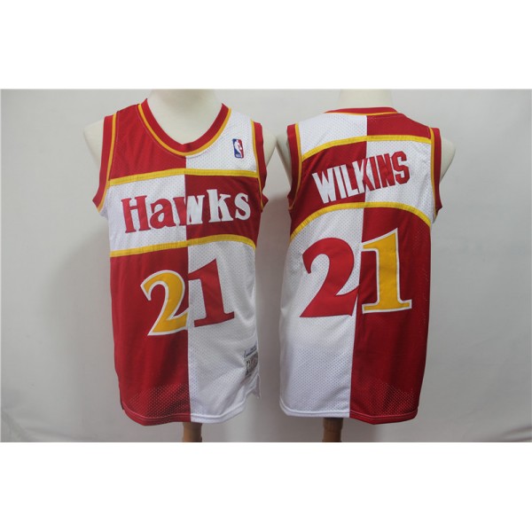 Dominique Wilkins #21 Atlanta Hawks Jersey