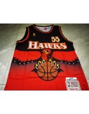 Dikembe Mutombo #55 Atlanta Hawks Jersey