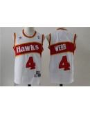 Spud Webb #4 Atlanta Hawks Jersey