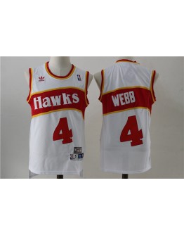 Spud Webb #4 Atlanta Hawks Jersey