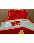 Spud Webb #4 Atlanta Hawks Jersey