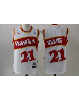 Dominique Wilkins #21 Atlanta Hawks Jersey