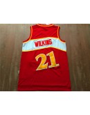 Dominique Wilkins #21 Atlanta Hawks Jersey