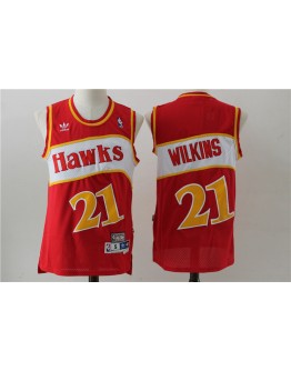 Dominique Wilkins #21 Atlanta Hawks Jersey