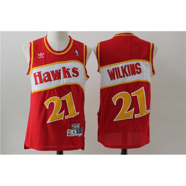 Dominique Wilkins #21 Atlanta Hawks Jersey