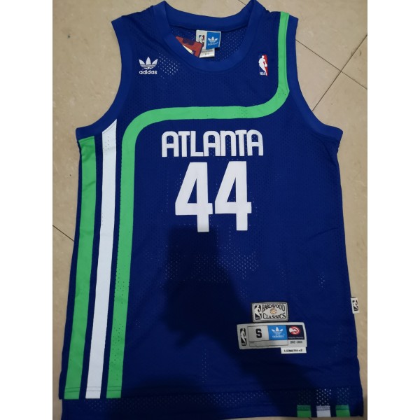 Pistol #44 Atlanta Hawks Jersey