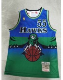 Dikembe Mutombo #55 Atlanta Hawks Jersey