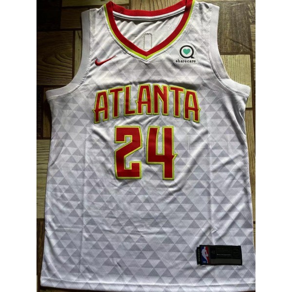 Bruno Fernando #24 Atlanta Hawks Jersey