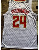 Bruno Fernando #24 Atlanta Hawks Jersey