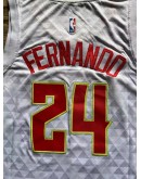 Bruno Fernando #24 Atlanta Hawks Jersey