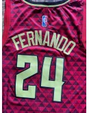 Bruno Fernando #24 Atlanta Hawks Jersey