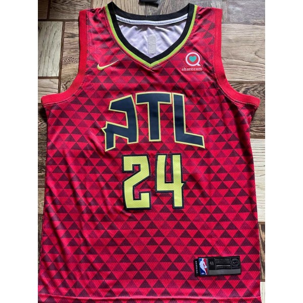 Bruno Fernando #24 Atlanta Hawks Jersey