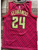 Bruno Fernando #24 Atlanta Hawks Jersey