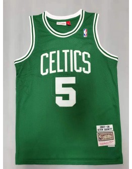 Kevin Garnett #5 Boston Celtics Jersey