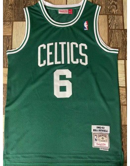 Bill Russell #6 Boston Celtics Jersey