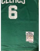 Bill Russell #6 Boston Celtics Jersey