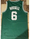 Bill Russell #6 Boston Celtics Jersey