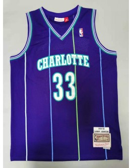 Alonzo Mourning #33 Charlotte Hornets