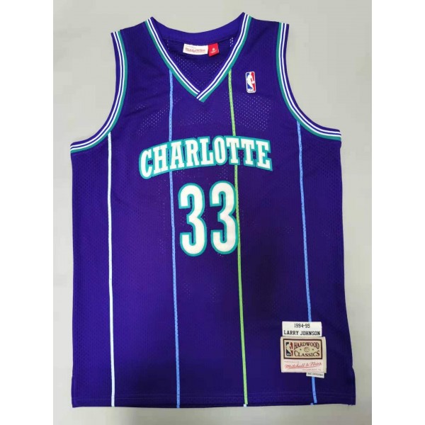 Alonzo Mourning #33 Charlotte Hornets