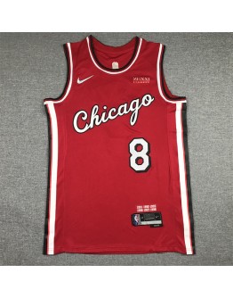 Zach LaVine #8 Chicago Bulls Jersey