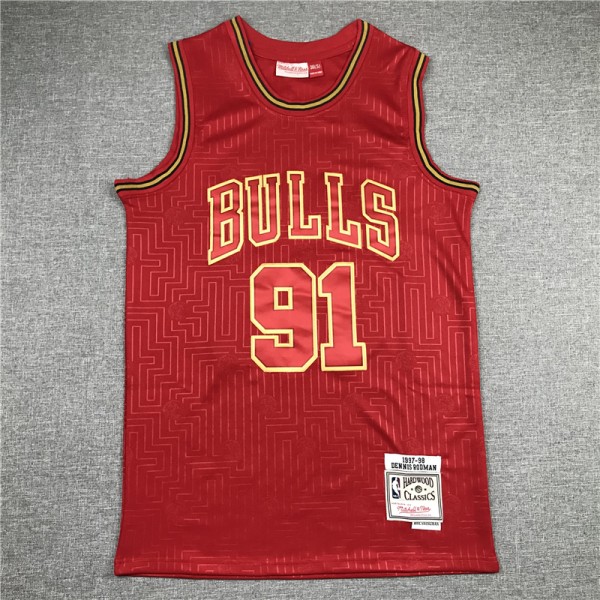 Dennis Rodman #91 Chicago Bulls Jersey