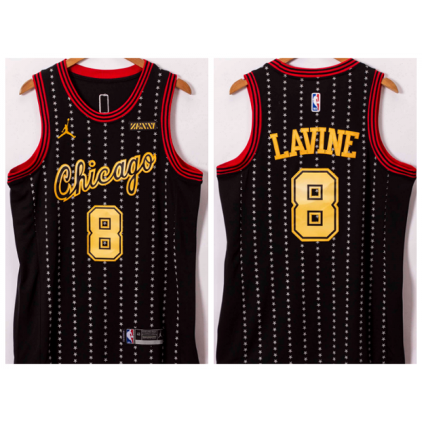 Zach LaVine #8 Chicago Bulls Jersey