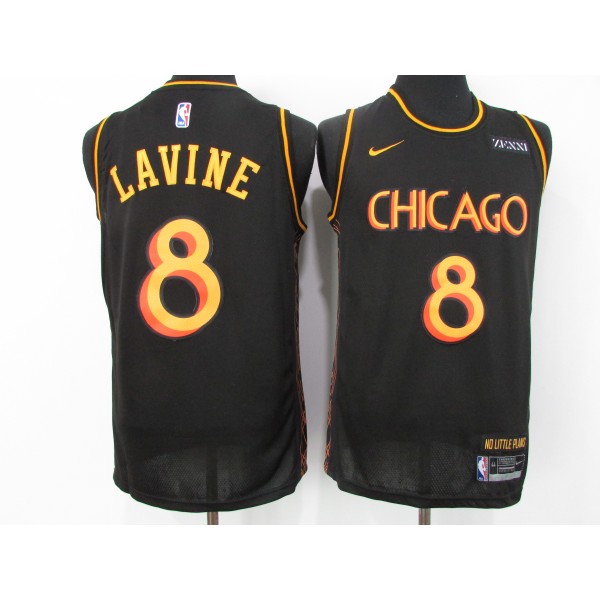 Zach LaVine #8 Chicago Bulls Jersey