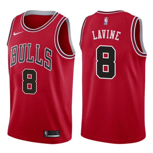 Zach LaVine #8 Chicago Bulls Jersey