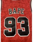 Bape #93 Chicago Bulls Jersey