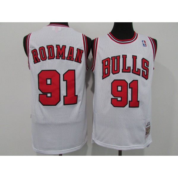 Dennis Rodman #91 Chicago Bulls Jersey