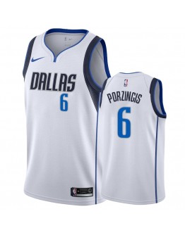 Kristaps Porzingis  #6 Dallas Mavericks Jersey