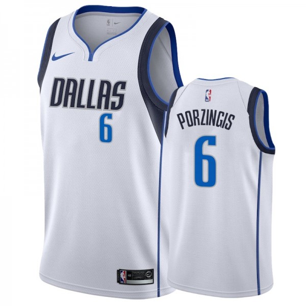 Kristaps Porzingis  #6 Dallas Mavericks Jersey