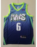 Kristaps Porzingis  #6 Dallas Mavericks Jersey