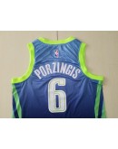 Kristaps Porzingis  #6 Dallas Mavericks Jersey