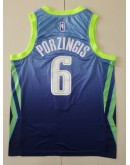 Kristaps Porzingis  #6 Dallas Mavericks Jersey