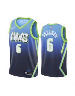 Kristaps Porzingis  #6 Dallas Mavericks Jersey